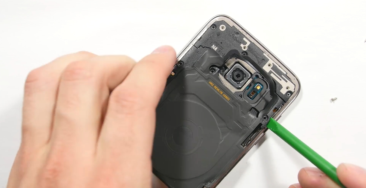 三星s7edge拆机修电源键,三星s7edge拆机视频