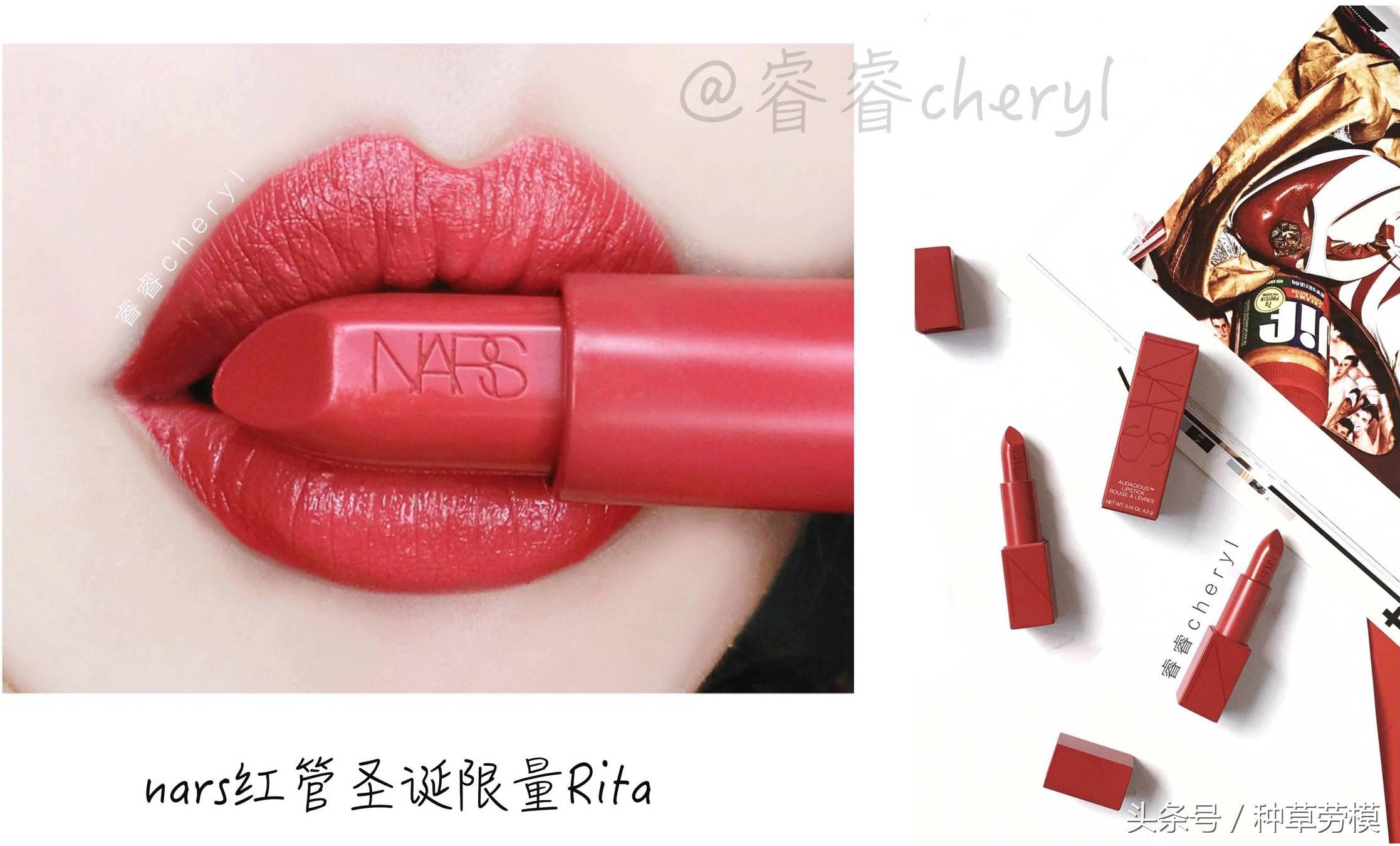 超好用的三支最显气色的口红试色,试色口红100款