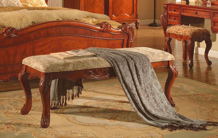 卧室意式极简床尾凳,卧室搭配床尾凳的款式