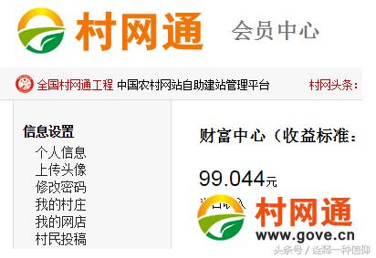 村网通村级服务站的收入,村网通站长能赚多少钱