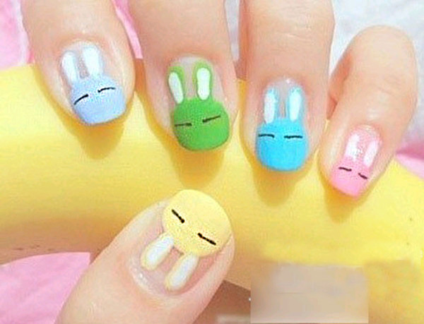 萌萌，站起来？萌萌只属于兔兔美甲的，有证据呢