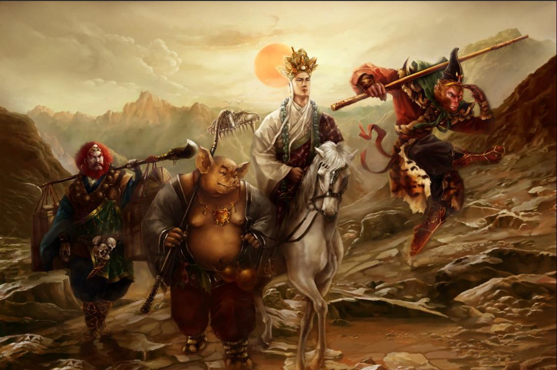 猪八戒在西天取经路上都干了什么,西游记里八戒挑的到底是啥