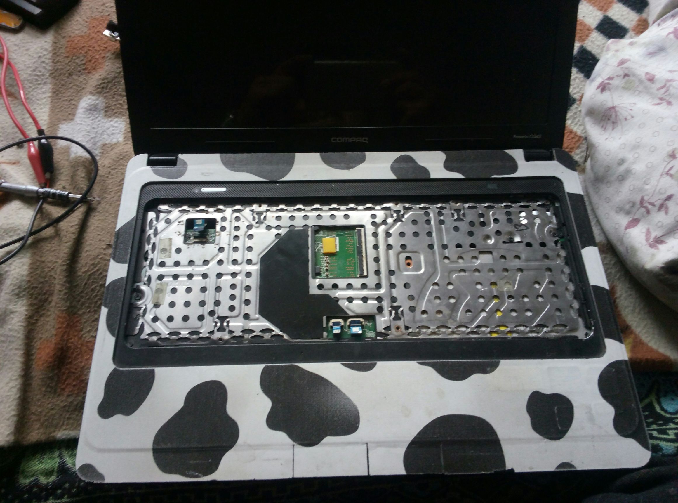 hpcq40笔记本,hpcq40笔记本拆机教程