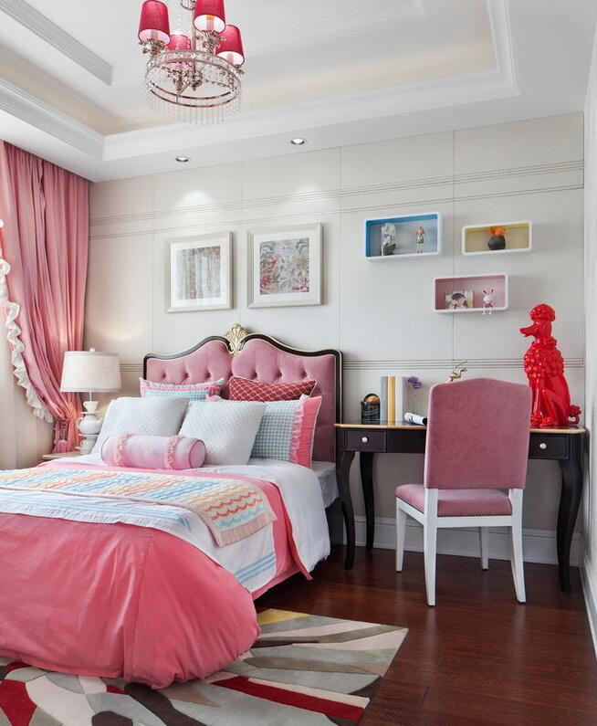 东莞格栏名筑170平新古典四室两厅样板间装修案例