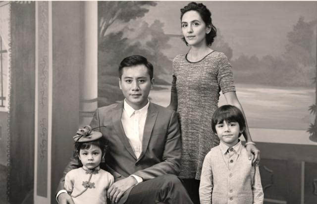 王宝强全家福,王宝强晒全家福