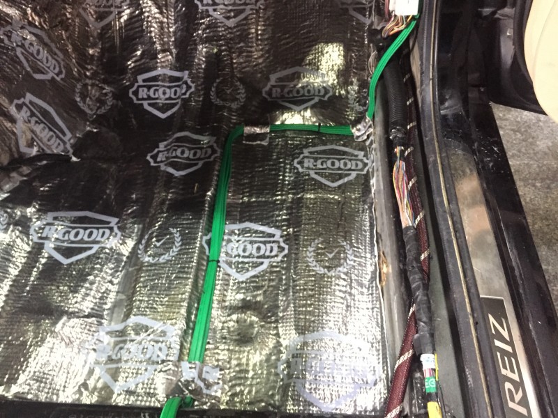 丰田锐志全车做隔音多少钱,锐志隔音降噪改装