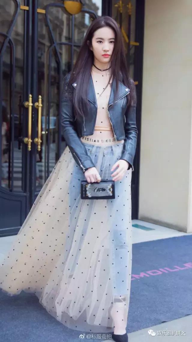 刘亦菲为什么老是被嘲胖,刘亦菲巴黎时装周造型