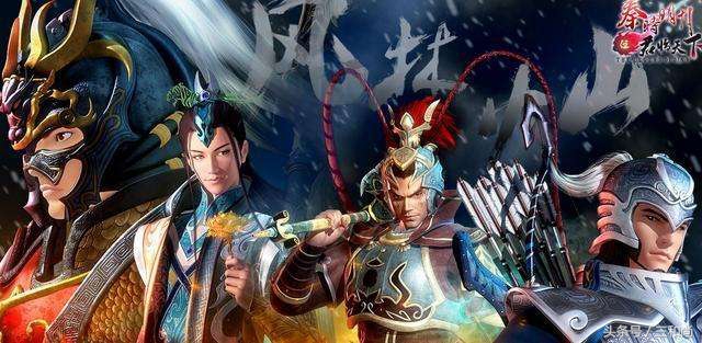 项羽最霸气的一战,项羽手下五大名将和蜀汉五虎