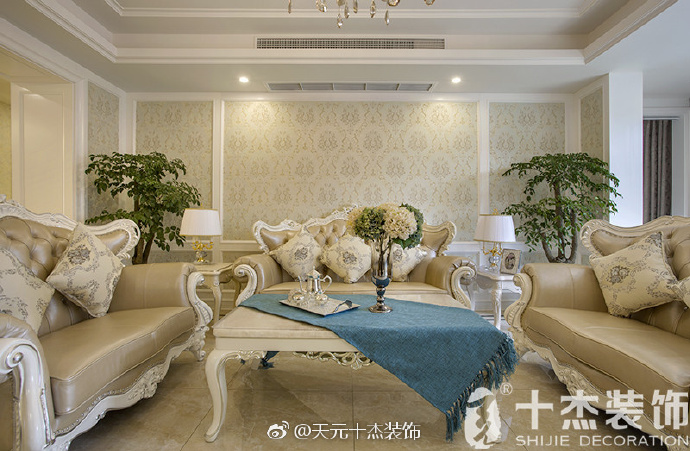 10万美式家装效果图,姜堰十杰装饰