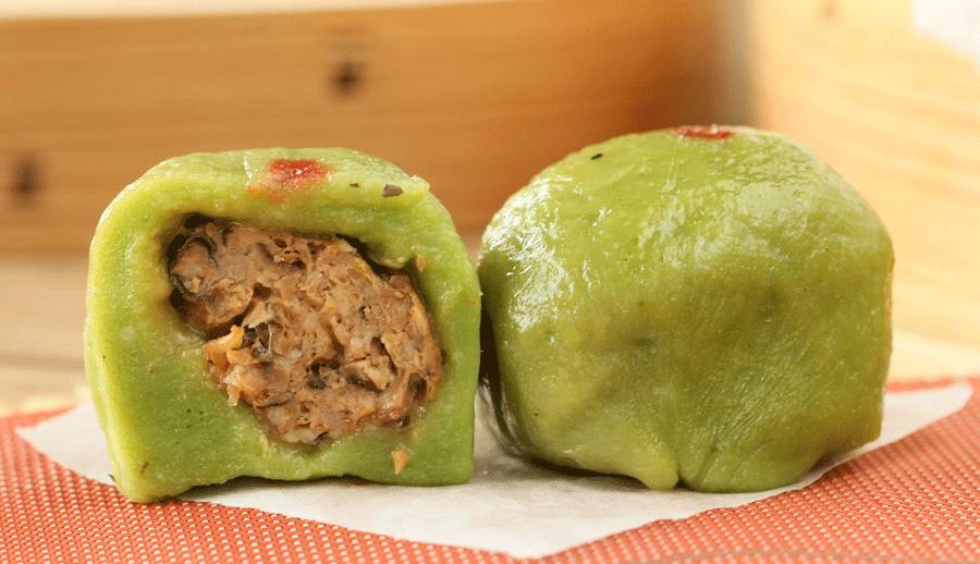 网红青团咸蛋黄肉松青团,蛋黄肉松青团推荐