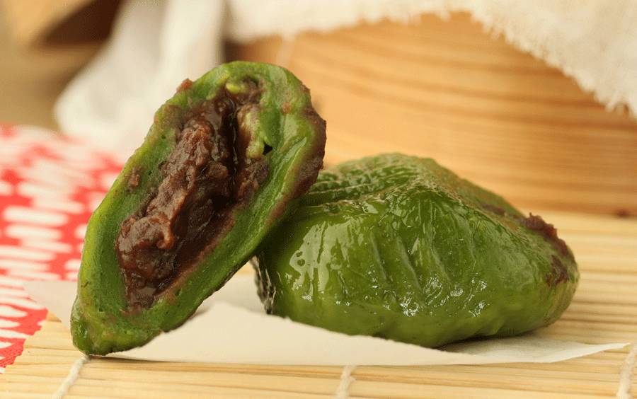 网红青团咸蛋黄肉松青团,蛋黄肉松青团推荐