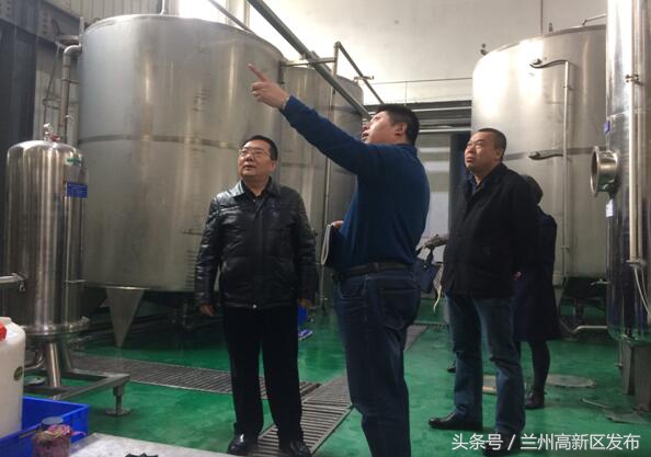 彭铖一行调研兰州中富容器有限公司