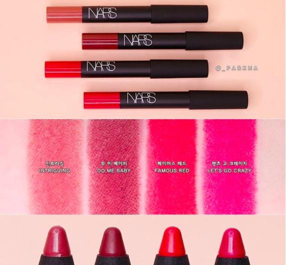 nars阿拉贡唇釉栗子红茶,nars早春系列