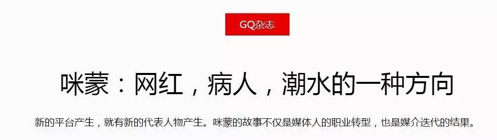 对咪蒙的指责,对咪蒙看法