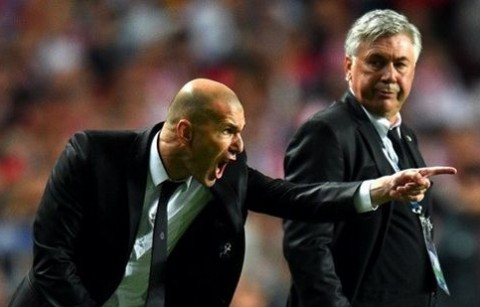 齐达内不抢安切洛蒂指挥权,齐达内不丢球