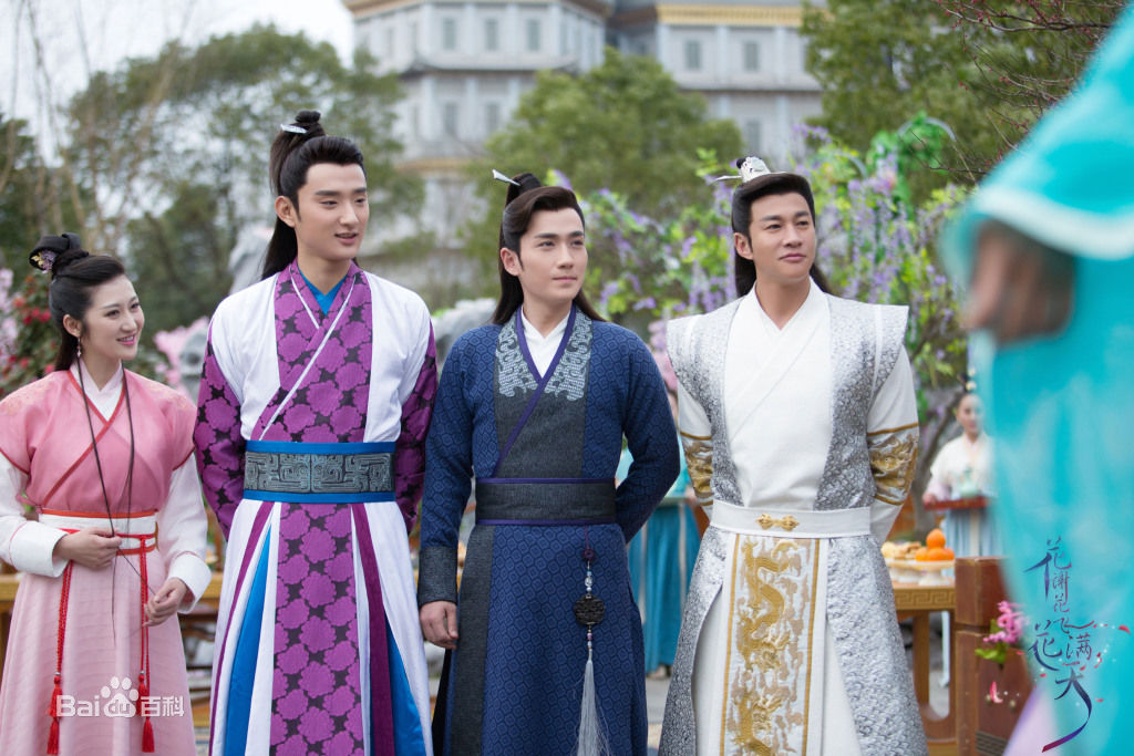 花谢花飞飞满天古装剧人物介绍,花谢花飞花满天男二和女主