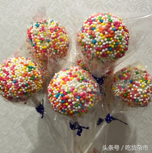 给女友手工制作的礼物棒棒糖教程,巧克力棒棒糖蛋糕