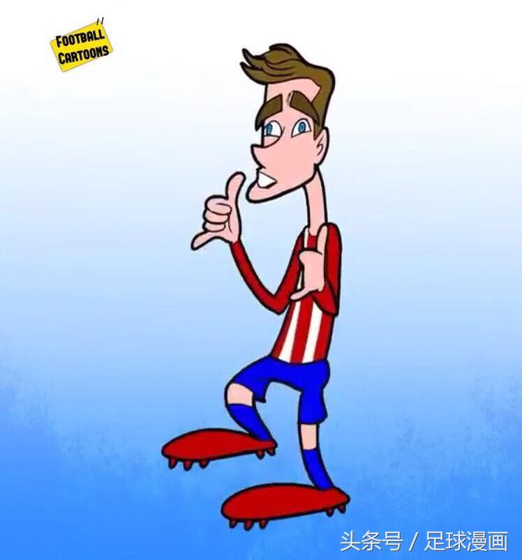 c罗被皇马扫地出门漫画,漫画足球内马尔和c罗