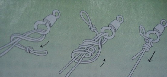 看看钓鱼高手怎样做主线的,钓线无结绑法