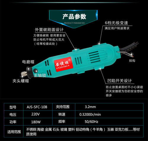 玉石文玩专业的电磨工具你了解多少？玉石雕刻电磨机构造全面解析