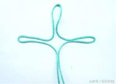 最简单红绳结编法图解,中国结编织红绳子的编法