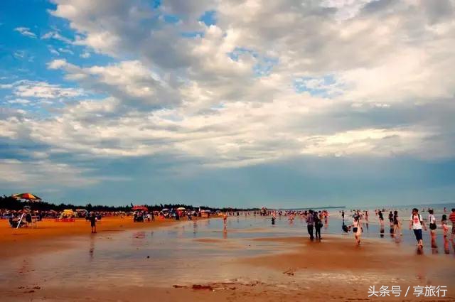 广东茂名阳光沙滩,茂名碧海金沙海滩