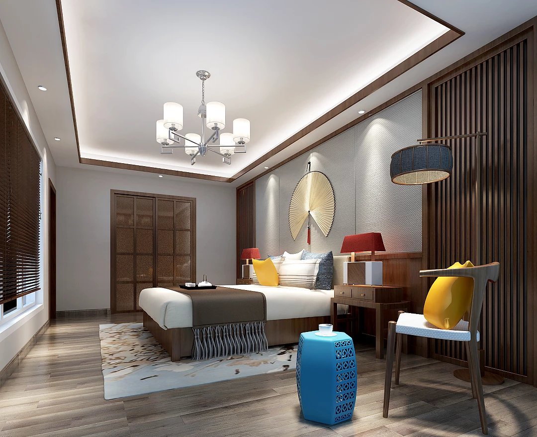 南昌中大城430平新中式风大房子这么装才“高逼格”