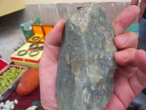 和田玉切割石头,和田玉籽料游记