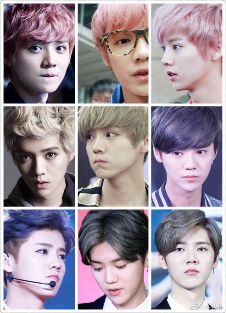 鹿晗新发型什么发色,鹿晗染什么发色好看