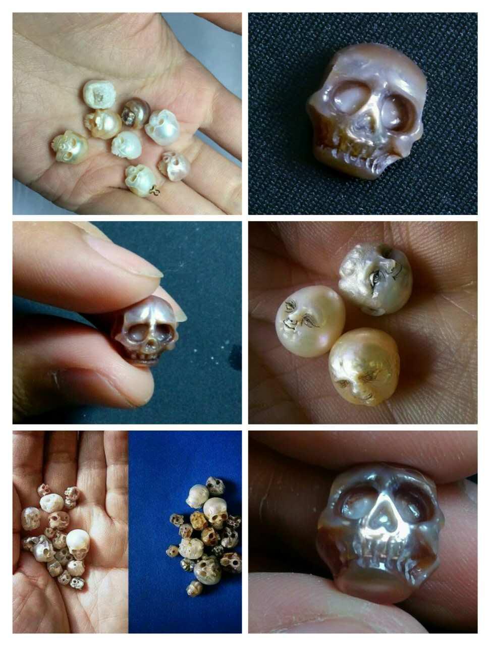 日本珍珠骷髅，将又是生又是死的饰品戴在身上，葬礼艺术作为灵感