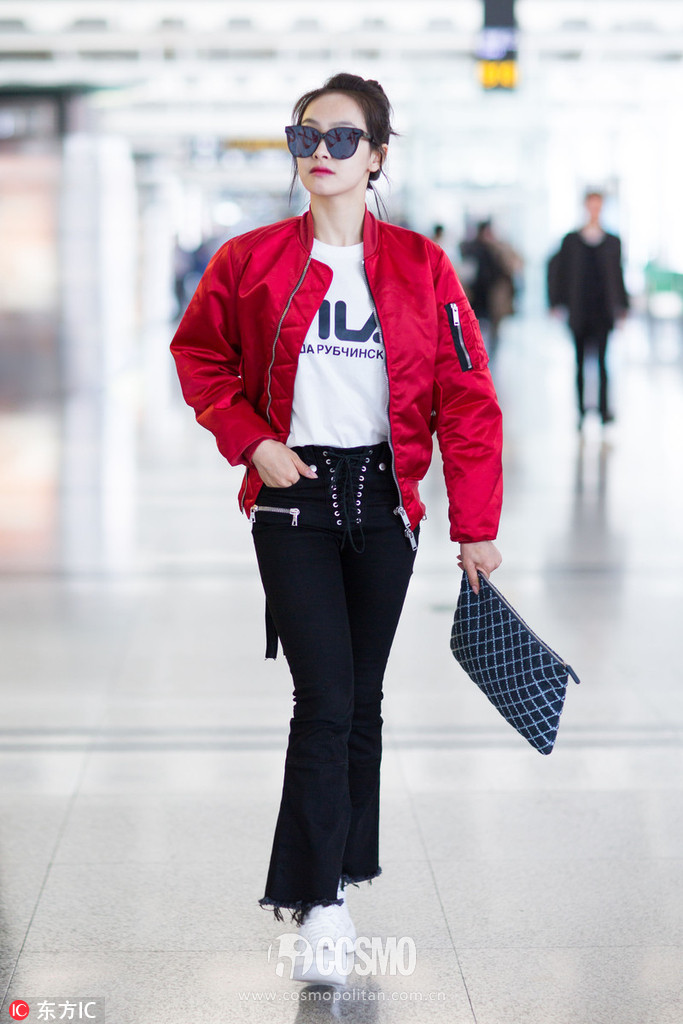 明星同款运动风穿搭,要穿洋气又舒服的运动装