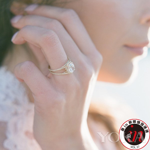 新娘最流行的时尚婚戒,时髦婚戒的巧妙选择方法