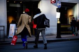 十月下旬伦敦穿衣街拍,秋冬穿搭男潮街拍