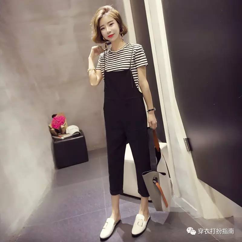 又酷又飒的穿搭套装,高品质爆款套装两个颜色穿搭分享