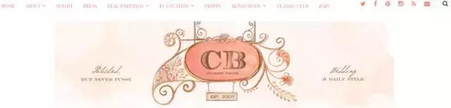 2017年超优秀的100个国外婚礼博客，赶紧收藏！错过无