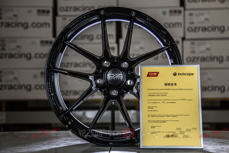 16寸经典五幅刀锋轮毂,五幅oz轮毂