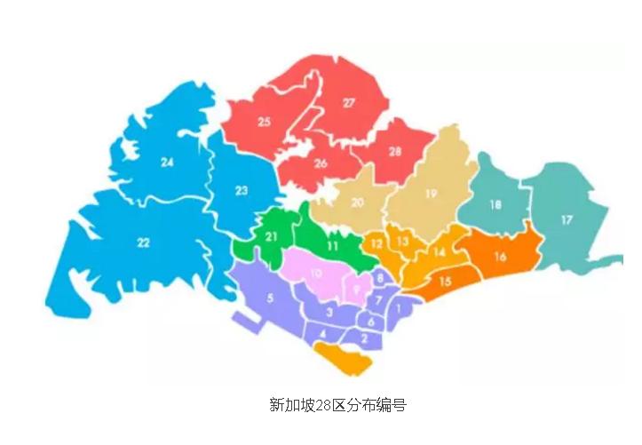 新加坡各个区房价,新加坡房价最低的是哪个区