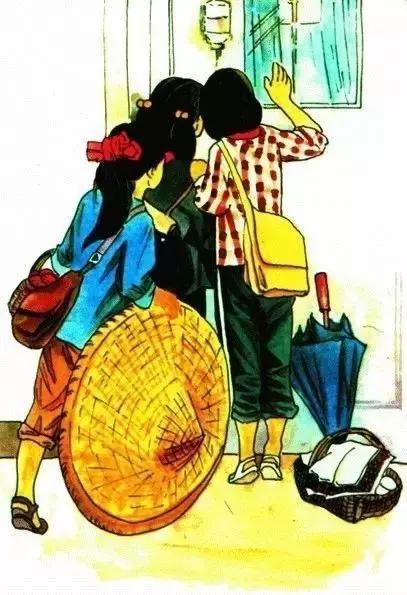 90年代小学语文课本所有插画图片,小学课本中令人印象深刻的插画