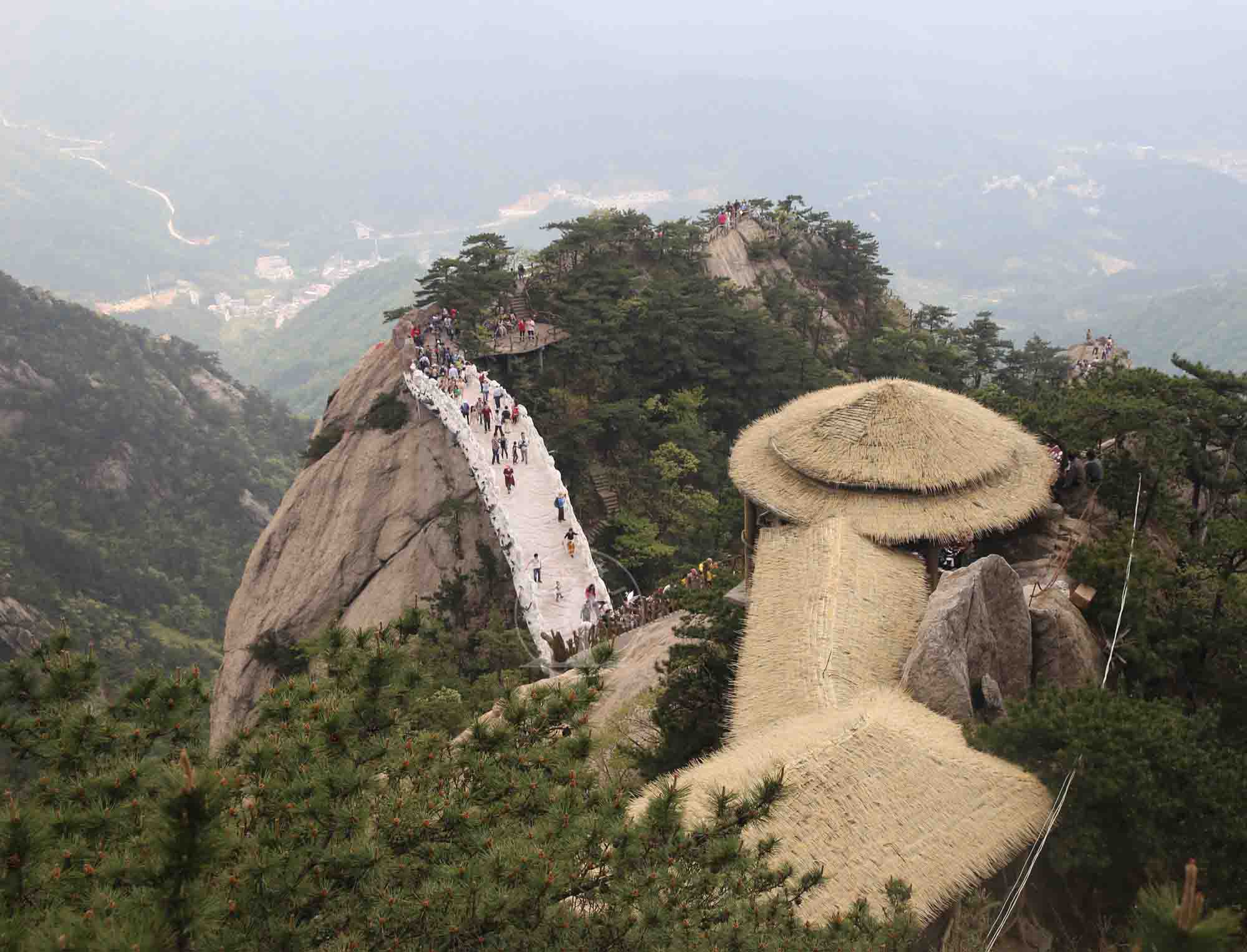 山东领秀户外:千里挺进大别山,众雄傲视天堂寨