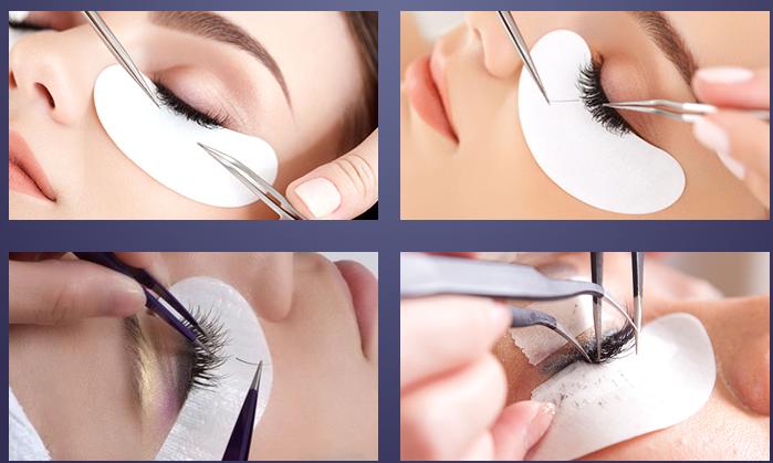 如何正确滴美睫胶水,美睫教程美睫胶水