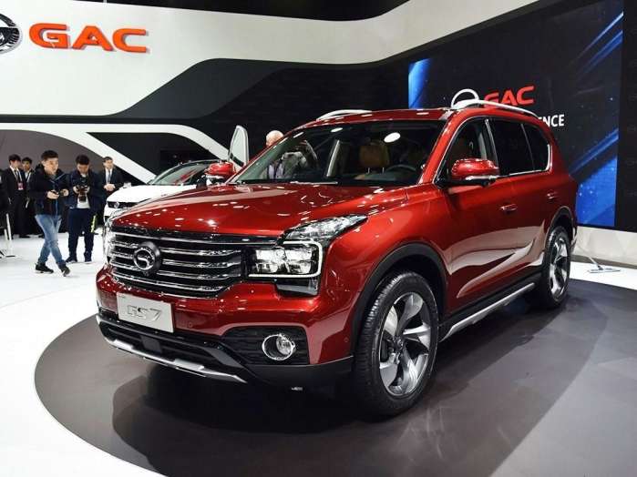 广汽传祺gs7新款19款,中大型suv广汽传祺