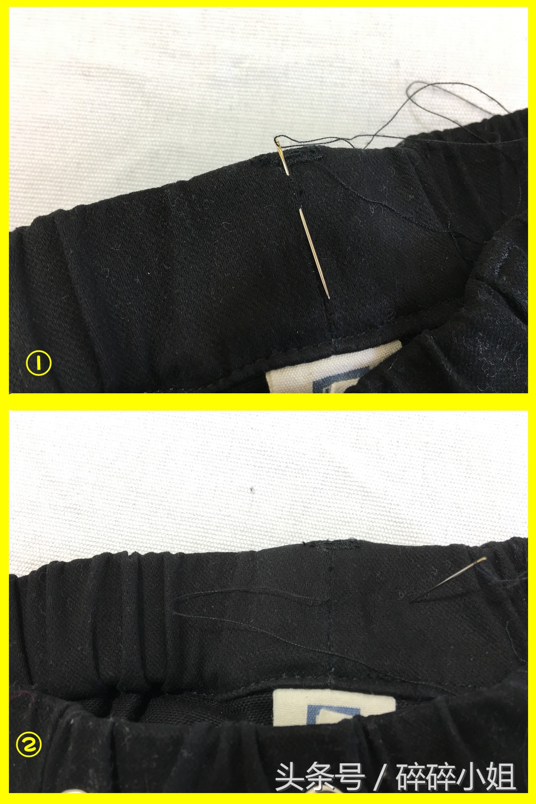 裙子松紧腰的正确上法,棉裤松紧腰太松怎么办