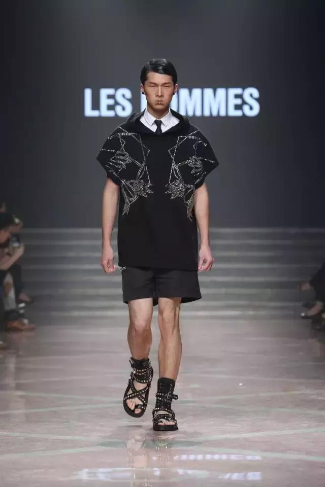 LES HOMMES：比利时绝代双骄 跨界出战魔都秀场