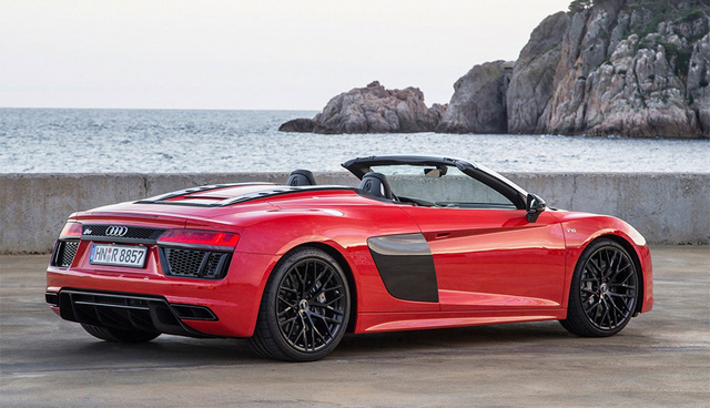 奥迪新款r8官图正式发布,奥迪r8performance2018年限量版