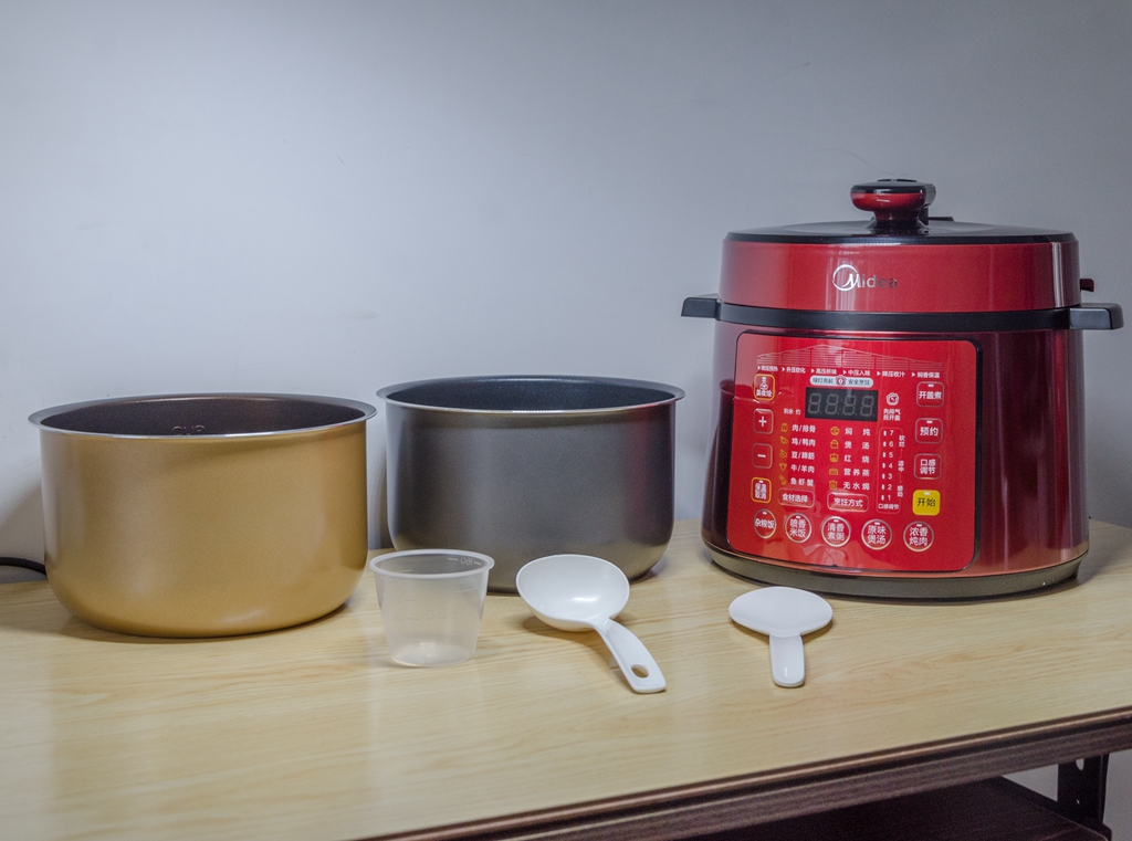 煮妇神器,美的最新款电压力锅功能评测