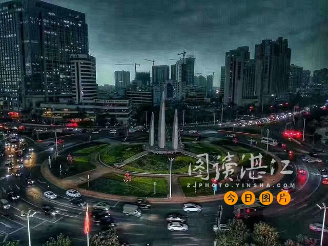 湛江下大暴雨,湛江主城区暴雨