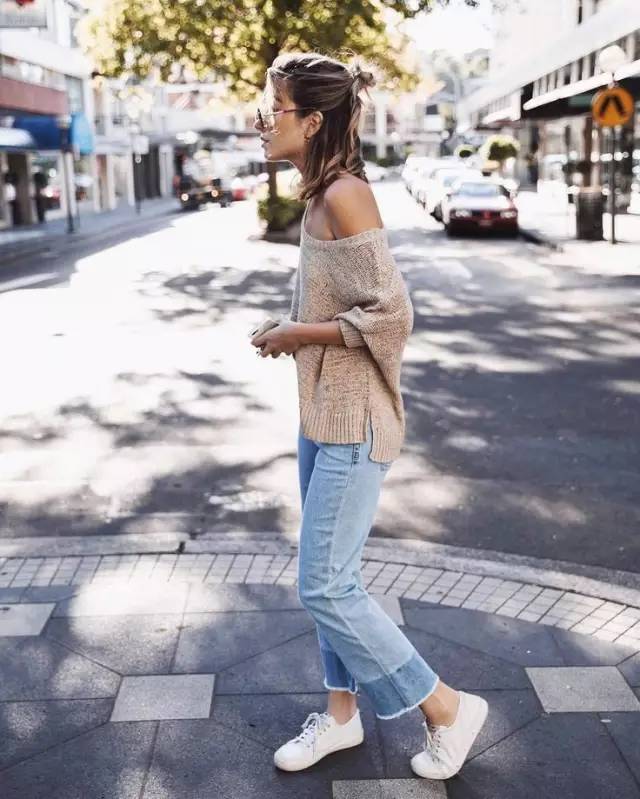 好看的卷裤脚裤子,别再穿阔腿裤了2019年流行这4条