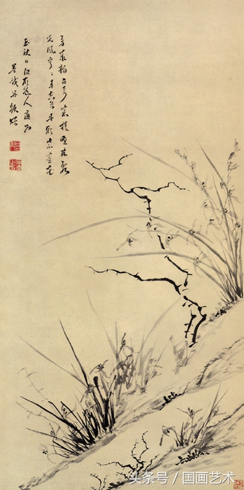 兰图国画图片,国画大师兰草画欣赏