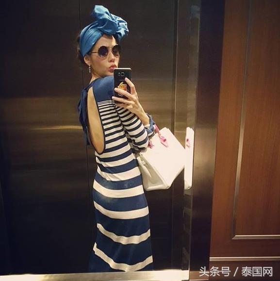 泰国时尚教主Chompoo花16万泰铢买及腰长靴!