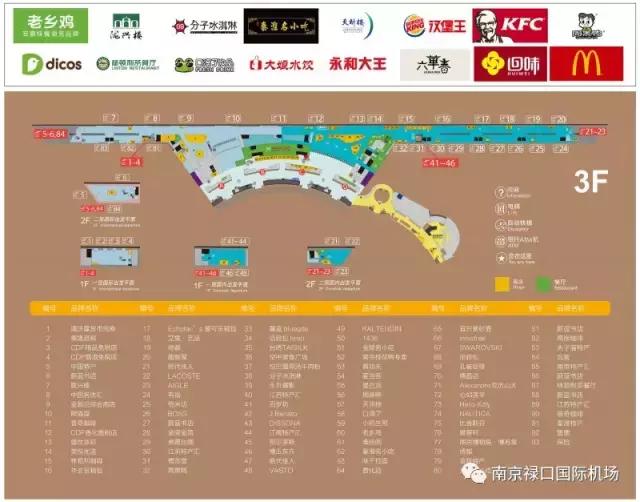 南京禄口机场有什么餐饮,南京机场周围餐饮